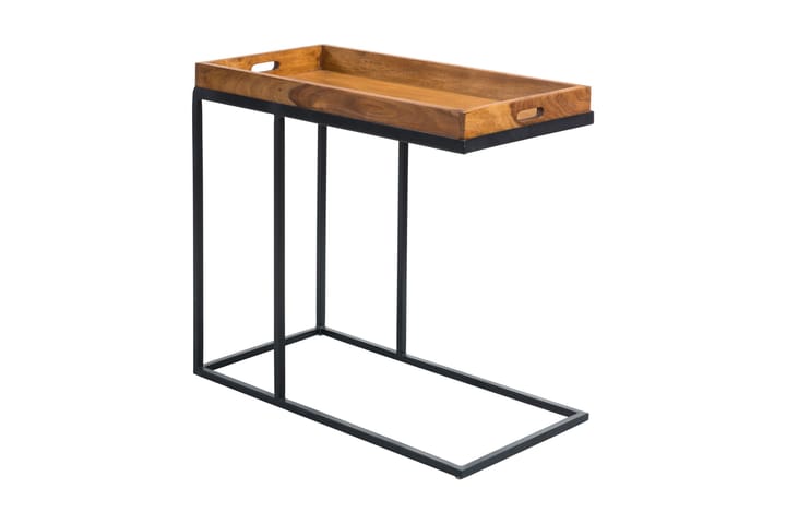 Sivupöytä Hatman 69 cm - Puu/Luonnonväri - Huonekalut - Pöytä & ruokailuryhmä - Apupöytä & sivupöytä - Tarjotinpöytä & pikkupöytä