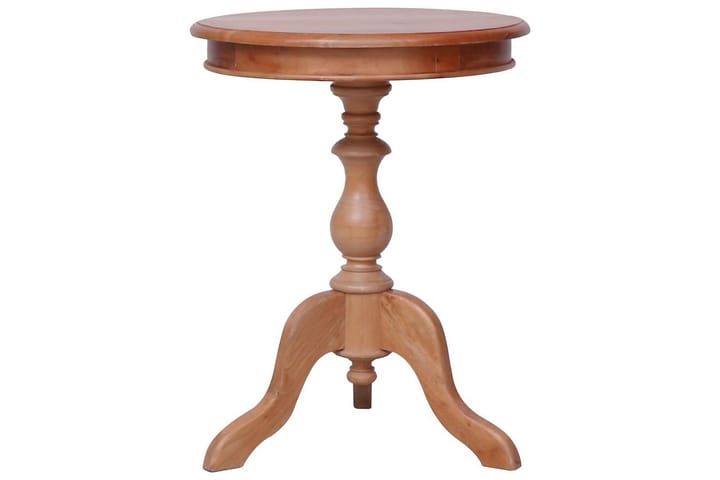 Sivupöytä luonnollinen 50x50x65 cm täysi mahonki - Ruskea - Puutarhakalusteet - Pehmusteet - Istuintyynyt ulos
