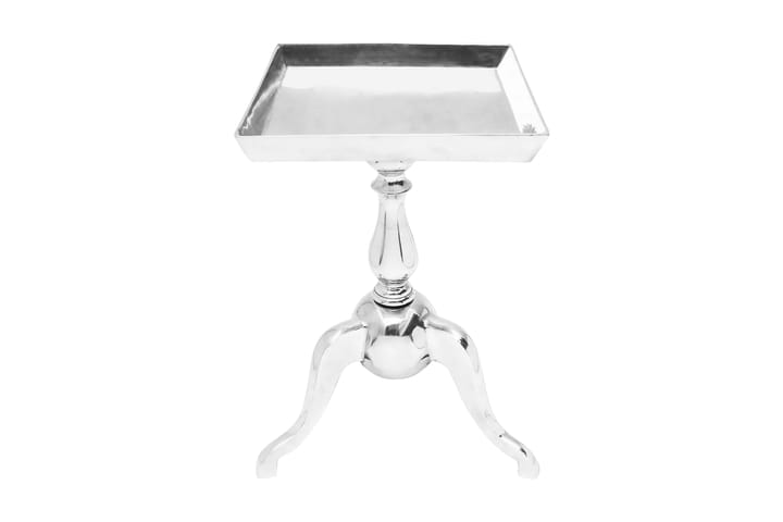 Sivupöytä Neliö Alumiini Hopea - Hopea - Huonekalut - Pöytä & ruokailuryhmä - Apupöytä & sivupöytä - Lamppupöytä