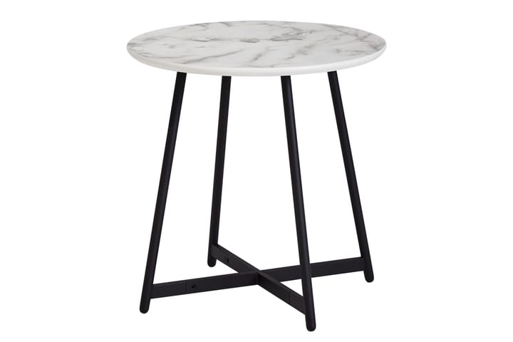 Sivupöytä Neuvirth 50 cm - Valkoinen - Huonekalut - Pöydät & ruokailuryhmät - Apupöytä & sivupöytä - Tarjotinpöytä & pikkupöytä