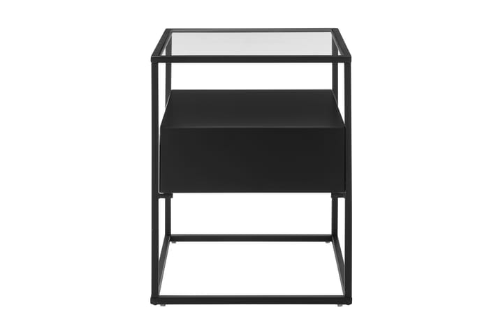 Sivupöytä Pitlik 43 cm - Musta - Huonekalut - Pöytä & ruokailuryhmä - Apupöytä & sivupöytä - Tarjotinpöytä & pikkupöytä