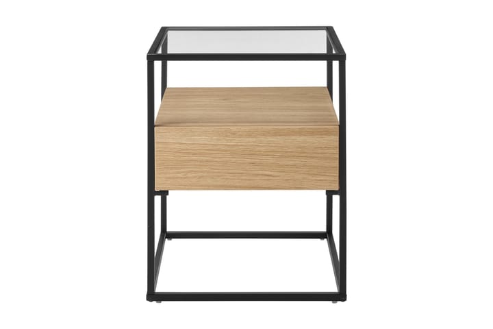 Sivupöytä Pitlik 43 cm - Tammi - Huonekalut - Pöytä & ruokailuryhmä - Apupöytä & sivupöytä - Tarjotinpöytä & pikkupöytä