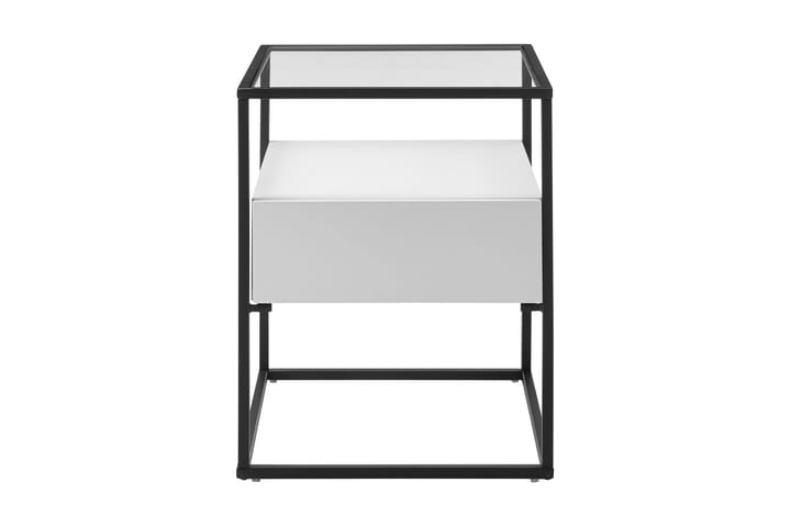 Sivupöytä Pitlik 43 cm - Valkoinen - Huonekalut - Pöytä & ruokailuryhmä - Apupöytä & sivupöytä - Tarjotinpöytä & pikkupöytä