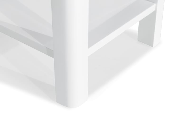 Sivupöytä Reno 30 cm - Valkoinen - Huonekalut - Pöytä & ruokailuryhmä - Apupöytä & sivupöytä - Tarjotinpöytä & pikkupöytä
