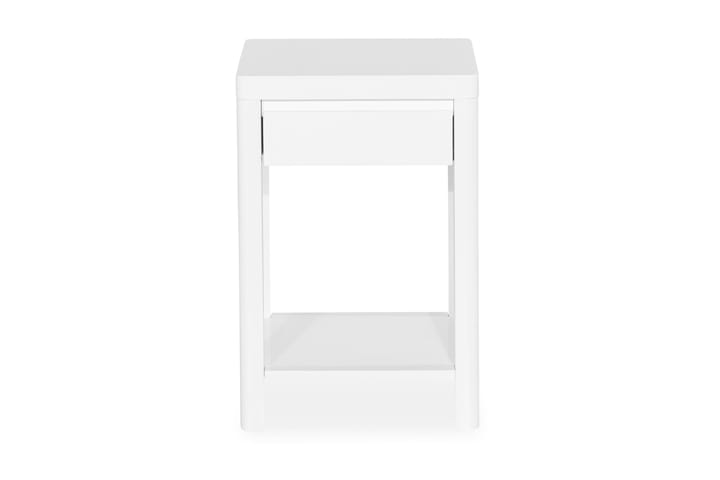 Sivupöytä Reno 40 cm - Valkoinen - Puutarhakalusteet - Terassipöydät - Sivupöydät ulos