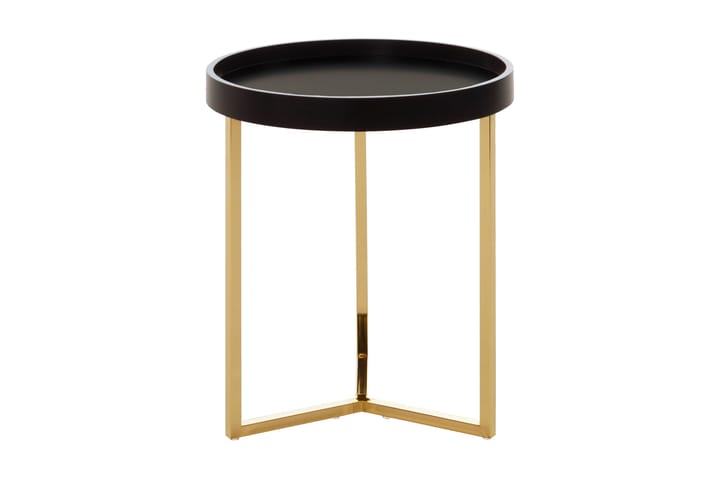 Sivupöytä Tilesha 40 cm - Kulta - Huonekalut - Pöytä & ruokailuryhmä - Apupöytä & sivupöytä - Lamppupöytä