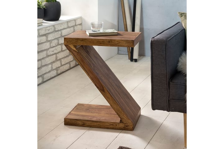Sivupöytä Truluck 44 cm - Puu/Luonnonväri - Huonekalut - Pöytä & ruokailuryhmä - Apupöytä & sivupöytä - Tarjotinpöytä & pikkupöytä