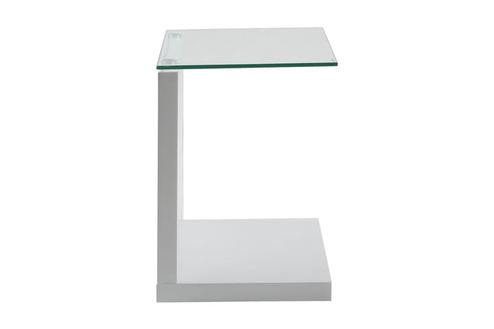 Sivupöytä Tupit 40 cm - Valkoinen - Puutarhakalusteet - Terassipöydät - Sivupöydät ulos