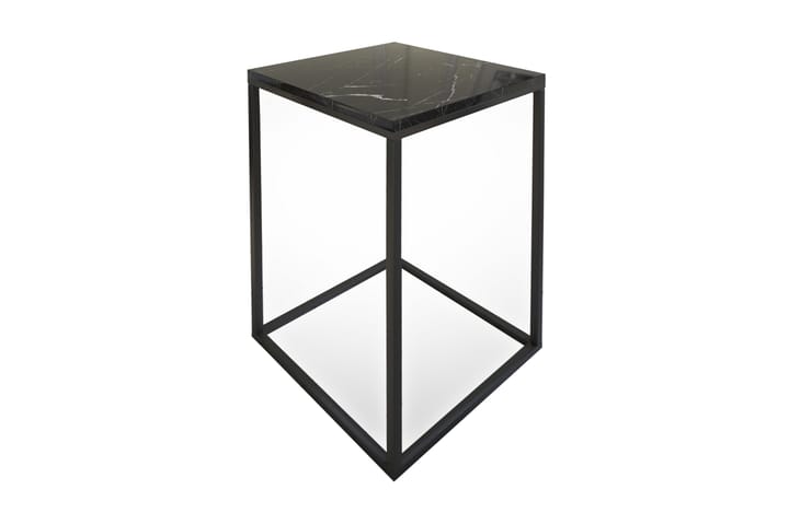 Sivupöytä Ubbeboda 35 cm - Musta/Valkoinen - Huonekalut - Pöydät & ruokailuryhmät - Apupöytä & sivupöytä - Lamppupöytä