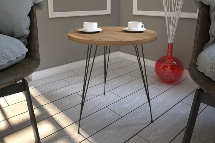 Sivupöytä Ubbeboda 40 cm - Ruskea - Huonekalut - Pöydät & ruokailuryhmät - Apupöytä & sivupöytä - Tarjotinpöytä & pikkupöytä