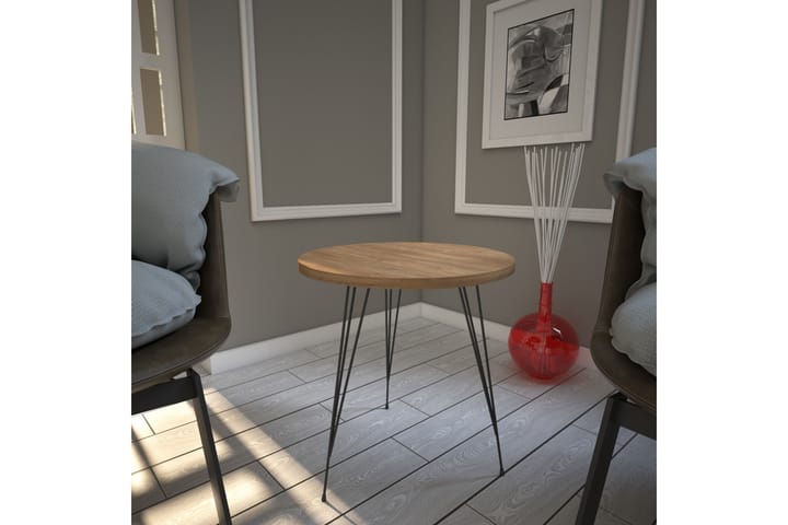 Sivupöytä Ubbeboda 40 cm - Ruskea - Huonekalut - Pöydät & ruokailuryhmät - Apupöytä & sivupöytä - Tarjotinpöytä & pikkupöytä