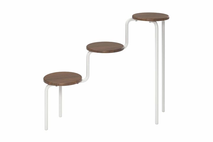 Sivupöytä Webster 75 cm Ruskea - Novogratz - Huonekalut - Pöydät & ruokailuryhmät - Apupöytä & sivupöytä - Lamppupöytä