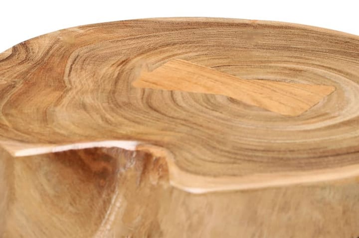 Sivupöytäsarja 2 kpl kiinteä akaasiapuu - Ruskea - Huonekalut - Pöytä & ruokailuryhmä - Apupöytä & sivupöytä - Tarjotinpöytä & pikkupöytä