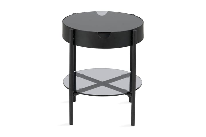 Tarjotinpöytä Anabel - Musta - Huonekalut - Pöydät & ruokailuryhmät - Apupöytä & sivupöytä - Tarjotinpöytä & pikkupöytä