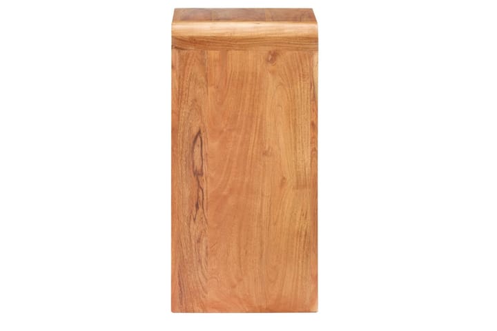 Yöpöytä 40x30x60 cm täysi akaasiapuu seesamviimeistelyllä - Ruskea - Huonekalut - Pöydät & ruokailuryhmät - Apupöytä & sivupöytä - Yöpöytä