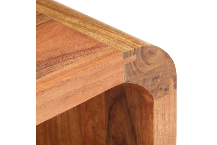Yöpöytä 40x30x60 cm täysi akaasiapuu seesamviimeistelyllä - Ruskea - Huonekalut - Pöydät & ruokailuryhmät - Apupöytä & sivupöytä - Yöpöytä