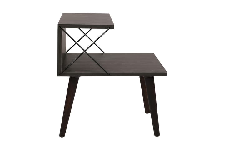 Yöpöytä Ashlanna 50 cm - Tummanruskea - Huonekalut - Pöytä & ruokailuryhmä - Apupöytä & sivupöytä - Tarjotinpöytä & pikkupöytä