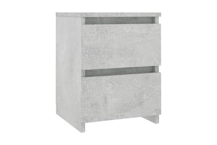 Yöpöytä betoninharmaa 30x30x40 cm lastulevy - Harmaa - Huonekalut - Pöytä & ruokailuryhmä - Apupöytä & sivupöytä - Yöpöytä