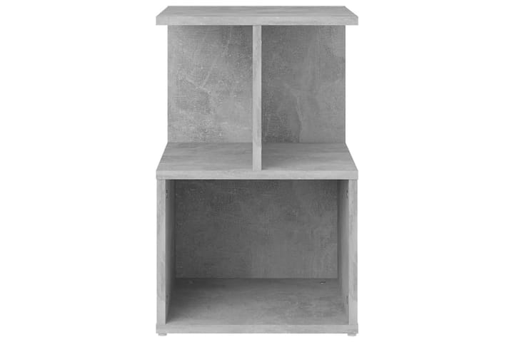 Yöpöytä betoninharmaa 35x35x55 cm lastulevy - Huonekalut - Pöytä & ruokailuryhmä - Apupöytä & sivupöytä - Yöpöytä