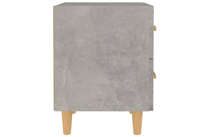 Yöpöytä betoninharmaa 40x35x47,5 cm - Harmaa - Huonekalut - Pöytä & ruokailuryhmä - Apupöytä & sivupöytä - Yöpöytä