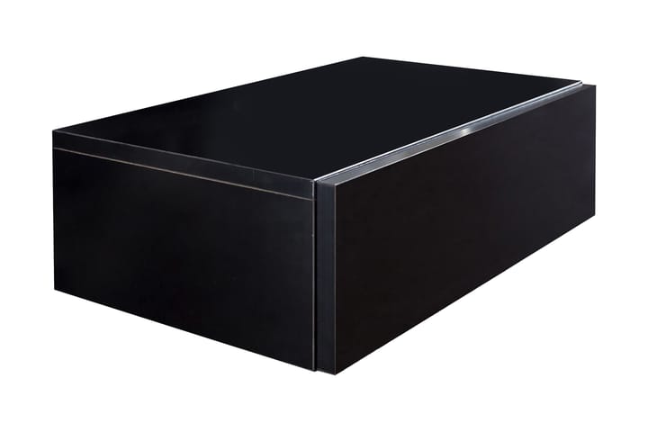 Yöpöytä Delashmutt 46 cm - Musta - Huonekalut - Pöydät & ruokailuryhmät - Apupöytä & sivupöytä - Yöpöytä