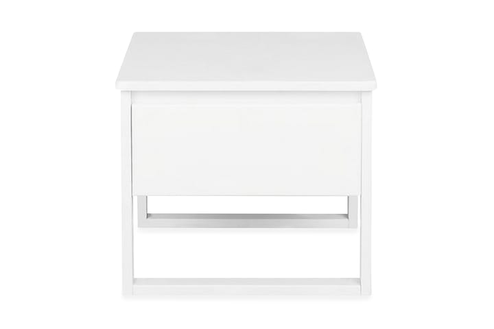 Yöpöytä Giulia 50 cm - Valkoinen - Huonekalut - Pöytä & ruokailuryhmä - Apupöytä & sivupöytä - Yöpöytä