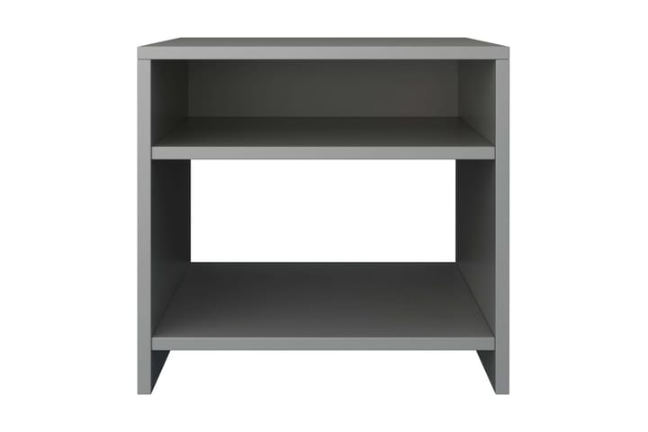 Yöpöytä harmaa 40x30x40 cm lastulevy - Harmaa - Huonekalut - Pöytä & ruokailuryhmä - Apupöytä & sivupöytä - Yöpöytä