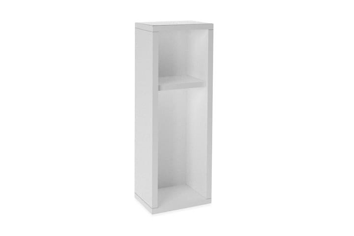Yöpöytä Lundtorp 15 cm Säilytyksellä 2 hyllyä - Valkoinen - Huonekalut - Pöydät & ruokailuryhmät - Apupöytä & sivupöytä - Yöpöytä