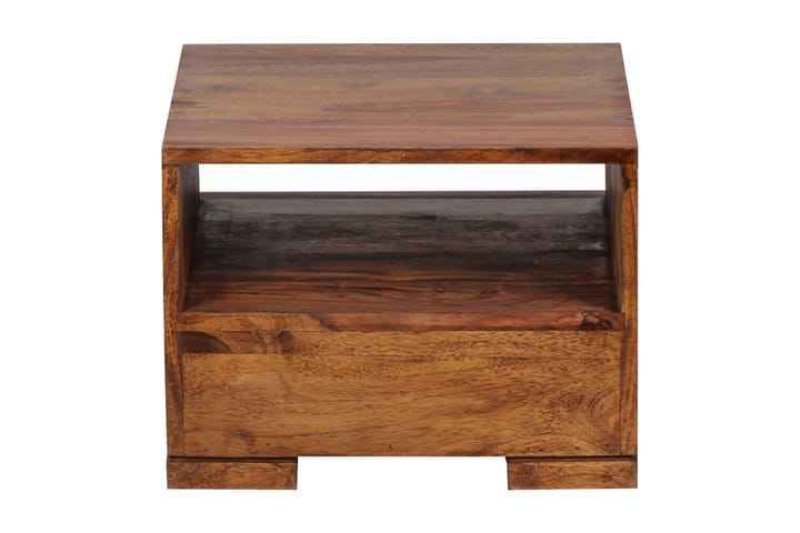 Yöpöytä Puyear 40 cm - Puu/Luonnonväri - Huonekalut - Pöytä & ruokailuryhmä - Apupöytä & sivupöytä - Yöpöytä
