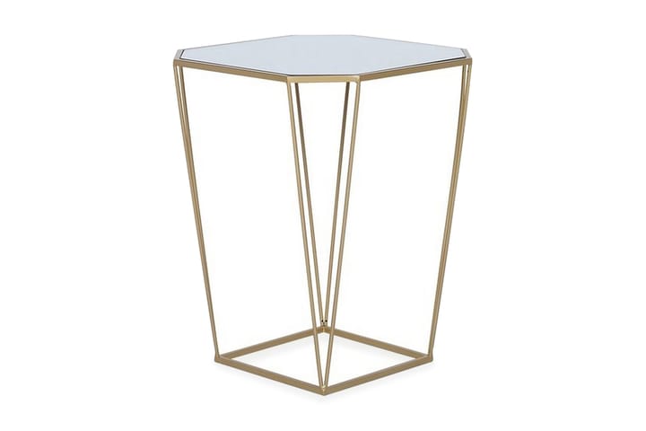 Sivupöytä 2 kpl Sierra 45/35 cm - Kulta - Huonekalut - Pöydät & ruokailuryhmät - Apupöytä & sivupöytä
