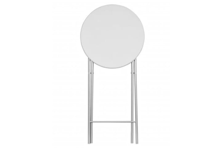 Baaripöydät 4 kpl MDF-pöytälevy Valkoinen - Valkoinen - Huonekalut - Pöytä & ruokailuryhmä - Baaripöytä
