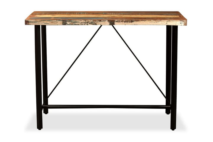 Baaripöytä kierrätetty puu 120x60x107 cm - Ruskea - Huonekalut - Pöytä & ruokailuryhmä - Baaripöydät & seisomapöydät