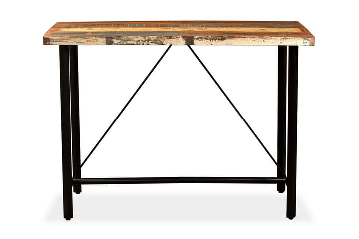 Baaripöytä kierrätetty puu 150x70x107 cm - Ruskea - Huonekalut - Pöydät & ruokailuryhmät - Baaripöydät & seisomapöydät