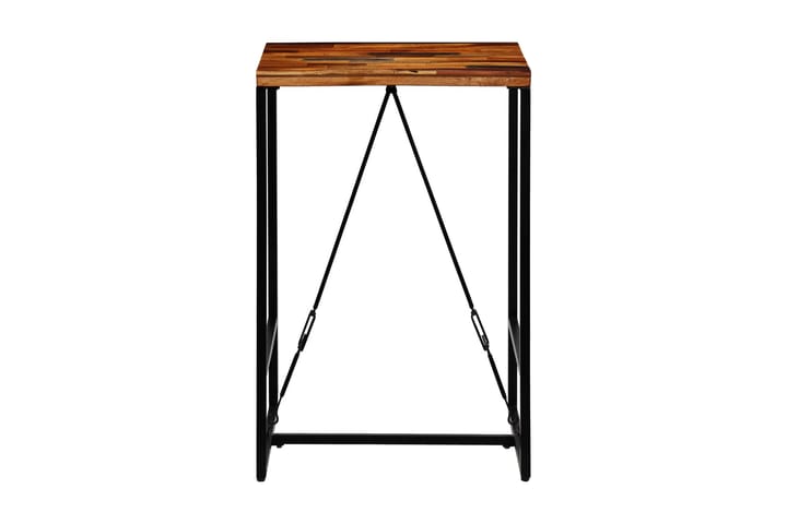 Baaripöytä kierrätetty puu 70x70x106 cm - Ruskea - Huonekalut - Pöydät - Baaripöydät & seisomapöydät