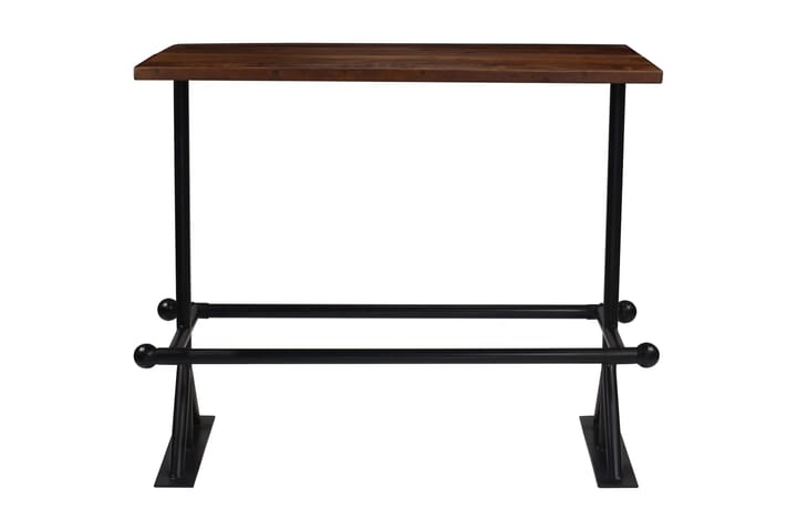 Baaripöytä kierrätetty puu tummanruskea 150x70x107 cm - Ruskea - Huonekalut - Pöydät - Baaripöydät & seisomapöydät
