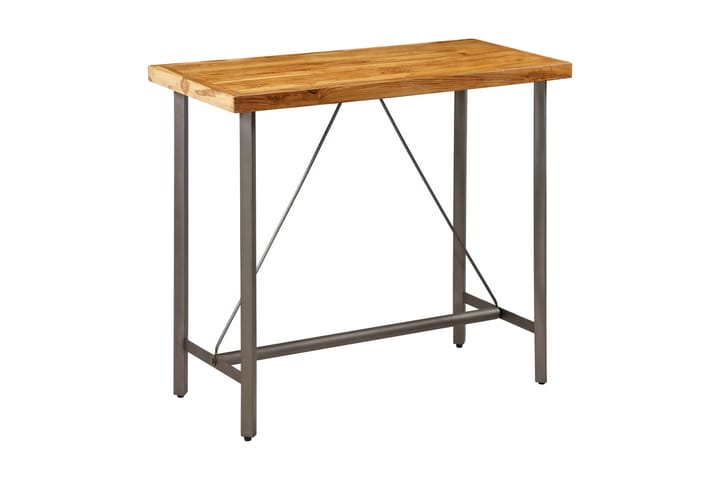 Baaripöytä kierrätetty tiikki 120x58x106 cm - Ruskea - Huonekalut - Pöytä & ruokailuryhmä - Baaripöydät & seisomapöydät