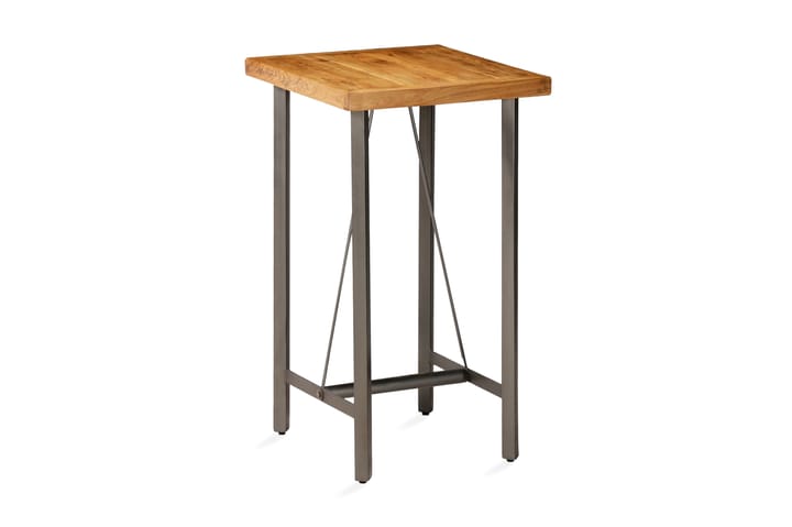 Baaripöytä kierrätetty tiikki 60x60x107 cm - Ruskea - Huonekalut - Pöytä & ruokailuryhmä - Baaripöydät & seisomapöydät