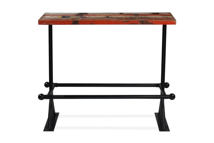 Baaripöytä kierrätyspuu 120x60x107 cm monivärinen - Ruskea - Huonekalut - Pöytä & ruokailuryhmä - Baaripöydät & seisomapöydät