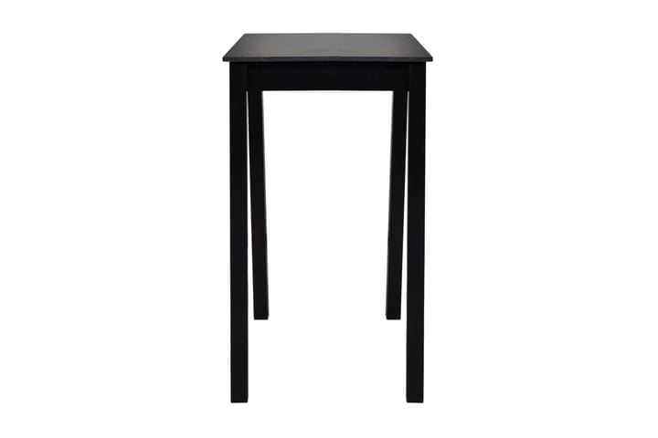 Baaripöytä MDF Musta 55x55x107 cm - Musta - Huonekalut - Pöydät - Baaripöydät & seisomapöydät