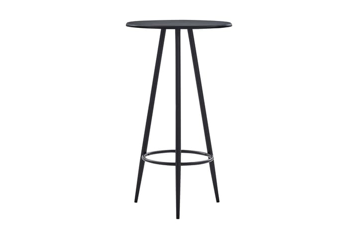 Baaripöytä musta 60x107,5 cm MDF - Musta - Huonekalut - Pöytä & ruokailuryhmä - Baaripöydät & seisomapöydät