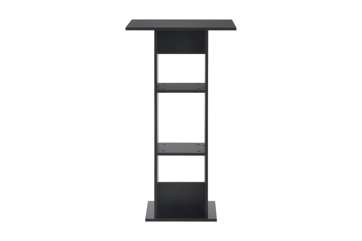 Baaripöytä musta 60x60x110 cm - Musta - Huonekalut - Pöydät - Baaripöydät & seisomapöydät