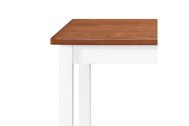 Baaripöytä täyspuu 108x60x91 cm - Ruskea - Huonekalut - Pöytä & ruokailuryhmä - Baaripöydät & seisomapöydät