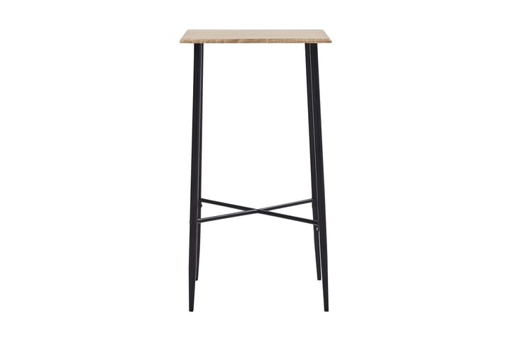 Baaripöytä tammi 60x60x111 cm MDF - Ruskea - Huonekalut - Pöytä & ruokailuryhmä - Baaripöydät & seisomapöydät