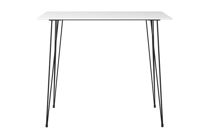 Baaripöytä valkoinen 120x60x105 cm - Huonekalut - Pöytä & ruokailuryhmä - Baaripöytä