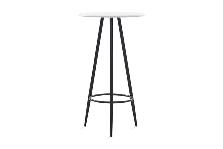 Baaripöytä valkoinen 60x107,5 cm MDF - Valkoinen - Huonekalut - Pöydät & ruokailuryhmät - Baaripöydät & seisomapöydät