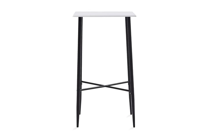 Baaripöytä valkoinen 60x60x111 cm MDF - Valkoinen - Huonekalut - Pöydät - Baaripöydät & seisomapöydät