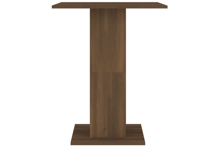Bistropöytä ruskea tammi 60x60x75 cm tekninen puu - Ruskea - Huonekalut - Pöytä & ruokailuryhmä - Baaripöytä