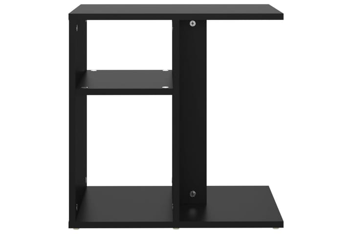 Sivupöytä musta 50x30x50 cm lastulevy - Huonekalut - Pöydät - Lamppupöydät & sivupöydät