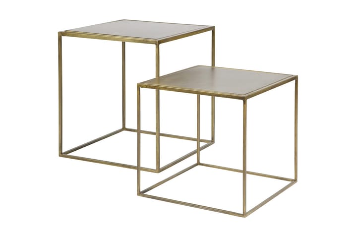 Sivupöytä Sovanna 2-pak 40|36 cm - Antiikki messinki - Huonekalut - Pöydät - Lamppupöydät & sivupöydät