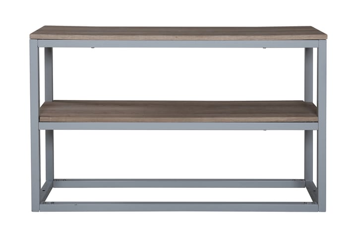 Sivupöytä Wasser 110 cm med Hylla - Vaaleanruskea/Harmaa - Huonekalut - Pöydät - Lamppupöydät & sivupöydät